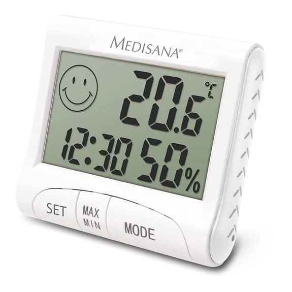 Medisana HG100 Hygrometer White 4 Medisana HG100 Hygrometer White - Image 2