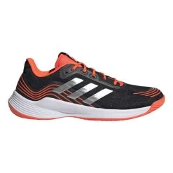 Adidas Novaflight Trainers Black Red Grey