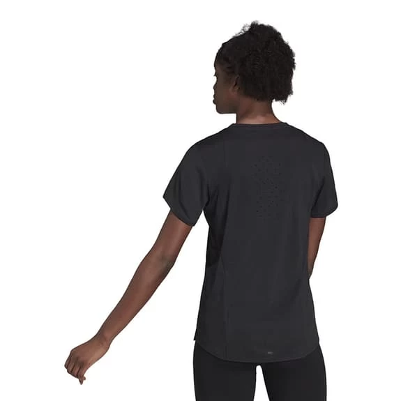 Adidas HEAT.RDY Short Sleeve T-Shirt Black Women 5 Adidas HEAT.RDY Short Sleeve T-Shirt Black Women - Image 3