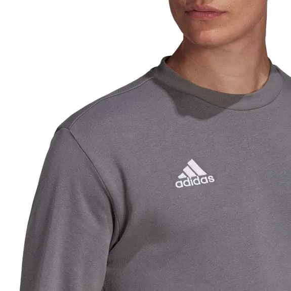 Adidas Entrada 22 Sweatshirt Grey 7 Adidas Entrada 22 Sweatshirt Grey - Image 5