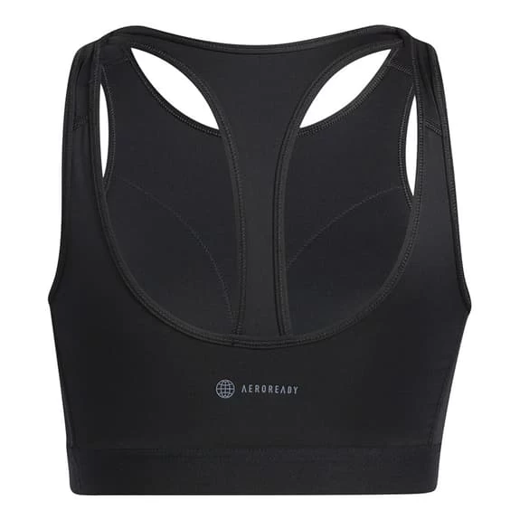 Adidas Farm Light-Support Bra Black White 4 Adidas Farm Light-Support Bra Black White - Image 2