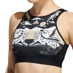 Adidas Farm Light-Support Bra Black White 12 Adidas Farm Light-Support Bra Black White -Sports Comprehensive ad ha0063 005