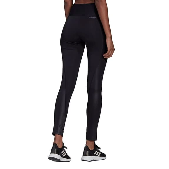Adidas X Zoe Saldana Sport Leggings Black Women 5 Adidas X Zoe Saldana Sport Leggings Black Women - Image 3
