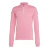 Adidas Entrada 22 Half Zip Sweatshirt Light Pink White 2 Adidas Entrada 22 Half Zip Sweatshirt Light Pink White -Sports Comprehensive ad hc5048 001