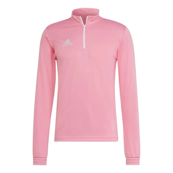 Adidas Entrada 22 Half Zip Sweatshirt Light Pink White 3 Adidas Entrada 22 Half Zip Sweatshirt Light Pink White