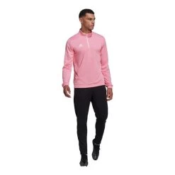 Adidas Entrada 22 Half Zip Sweatshirt Light Pink White 13 Adidas Entrada 22 Half Zip Sweatshirt Light Pink White -Sports Comprehensive ad hc5048 006