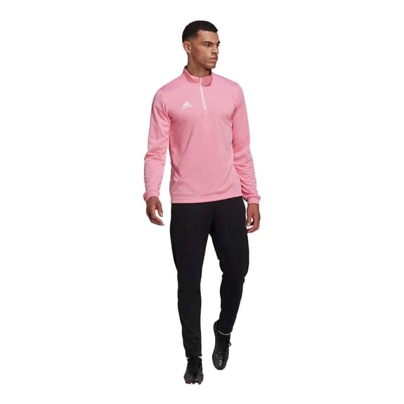 Adidas Entrada 22 Half Zip Sweatshirt Light Pink White 8 Adidas Entrada 22 Half Zip Sweatshirt Light Pink White - Image 6