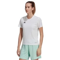 Adidas Entrada-22 Short Sleeve T-Shirt Pure White Women 10 Adidas Entrada-22 Short Sleeve T-Shirt Pure White Women -Sports Comprehensive ad hc5074 003