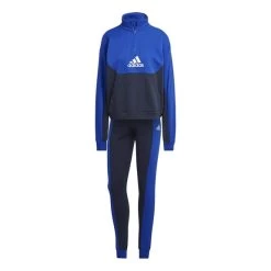 Adidas Half-Zip And Tights Tracksuit Navy Blue Women