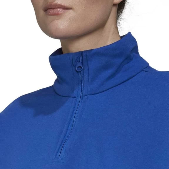 Adidas Half-Zip And Tights Tracksuit Navy Blue Women 6 Adidas Half-Zip And Tights Tracksuit Navy Blue Women - Image 4