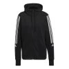 Adidas Aeroready Made For Training Full Zip Hoodie Black White Women 1 Adidas Aeroready Made For Training Full Zip Hoodie Black White Women -Sports Comprehensive ad hd1731 001