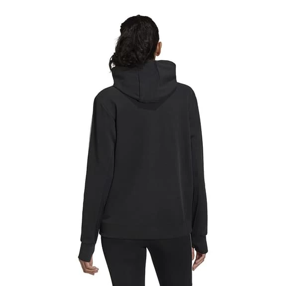 Adidas Aeroready Made For Training Full Zip Hoodie Black White Women 5 Adidas Aeroready Made For Training Full Zip Hoodie Black White Women - Image 3