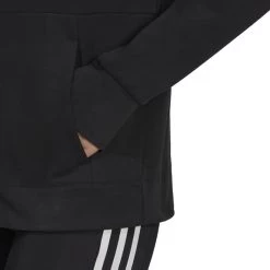 Adidas Aeroready Made For Training Full Zip Hoodie Black White Women 13 Adidas Aeroready Made For Training Full Zip Hoodie Black White Women -Sports Comprehensive ad hd1731 006
