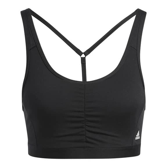 Adidas Core Essentials Medium-Support Bra Black 3 Adidas Core Essentials Medium-Support Bra Black