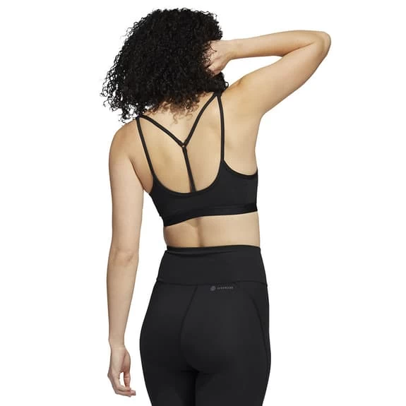 Adidas Core Essentials Medium-Support Bra Black 6 Adidas Core Essentials Medium-Support Bra Black - Image 4