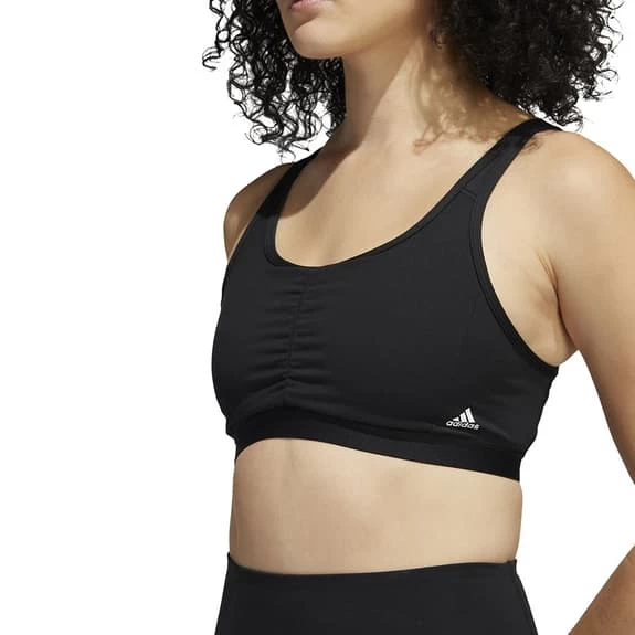 Adidas Core Essentials Medium-Support Bra Black 7 Adidas Core Essentials Medium-Support Bra Black - Image 5