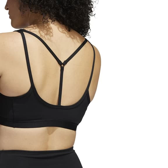 Adidas Core Essentials Medium-Support Bra Black 8 Adidas Core Essentials Medium-Support Bra Black - Image 6