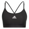 Bra Adidas Aeroreact Light-Support Front Logo Black 2 Bra Adidas Aeroreact Light-Support Front Logo Black -Sports Comprehensive ad he9067 001