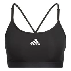 Bra Adidas Aeroreact Light-Support Front Logo Black