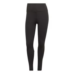 Adidas Optime Training Icons 3-Bar Tights Black Grey Women