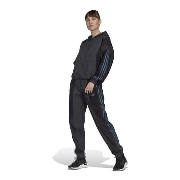 Adidas Gametime Tracksuit Black Blue Women 4 Adidas Gametime Tracksuit Black Blue Women - Image 2