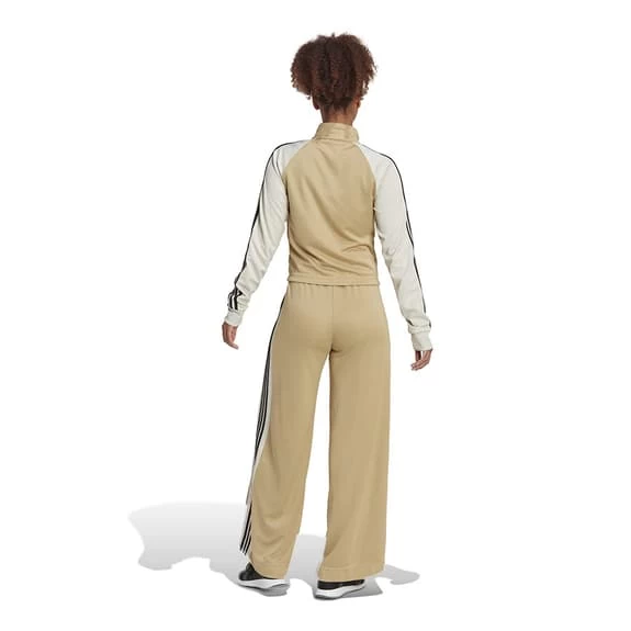 Adidas Teamsport Tracksuit Brown White Black Women 7 Adidas Teamsport Tracksuit Brown White Black Women - Image 5
