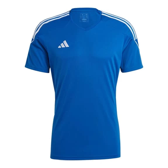 Adidas Tiro 23 Short Sleeve T-Shirt Blue White 3 Adidas Tiro 23 Short Sleeve T-Shirt Blue White