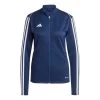 Adidas Tiro 23 League Full Zip Sweatshirt Deep Blue White Women 2 Adidas Tiro 23 League Full Zip Sweatshirt Deep Blue White Women -Sports Comprehensive ad hs3511 001