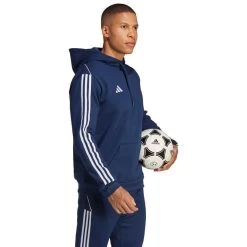 Adidas Tiro 23 League Hoodie Dark Blue White 11 Adidas Tiro 23 League Hoodie Dark Blue White -Sports Comprehensive ad hs3599 004
