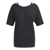 Adidas Yoga Studio Oversized Short Sleeve T-Shirt Black Women