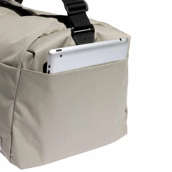 Adidas Essentials Seasonal 53L Bag Light Grey Black Bag 8 Adidas Essentials Seasonal 53L Bag Light Grey Black Bag - Image 6