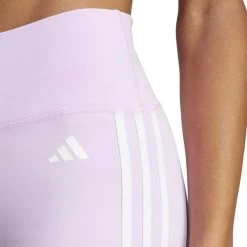 Adidas 7/8 Train Essentials High-Waisted 3-Stripes Leggings Lilac White Women 13 Adidas 7/8 Train Essentials High-Waisted 3-Stripes Leggings Lilac White Women -Sports Comprehensive ad ic8299 006
