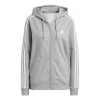 Adidas Train Essentials Feelready Full Zip Hoodie Light Grey White Women 2 Adidas Train Essentials Feelready Full Zip Hoodie Light Grey White Women -Sports Comprehensive ad ic9917 001