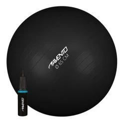 Avento Pilates Ball 65 Cm + Air Pump Black
