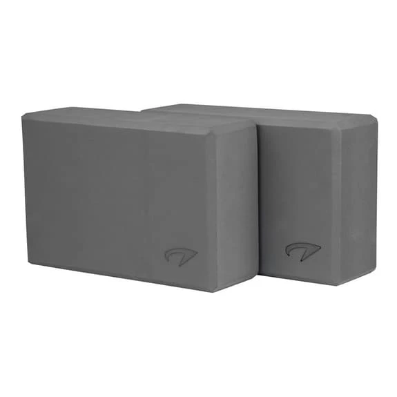 Avento Yoga Block Grey (2 Units) 3 Avento Yoga Block Grey (2 Units)