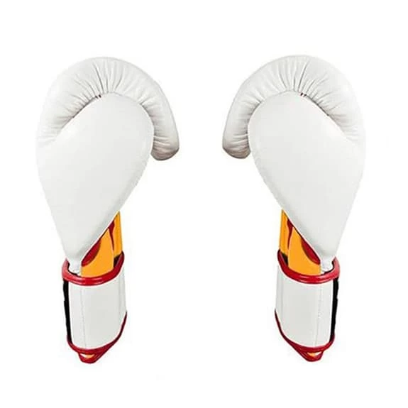 Gloves Cleto Reyes 16 Oz White Red Yellow 4 Gloves Cleto Reyes 16 Oz White Red Yellow - Image 2