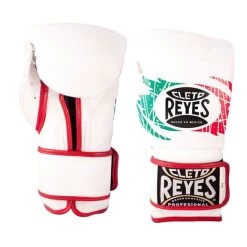 Gloves Cleto Reyes 16 Oz White Red Green
