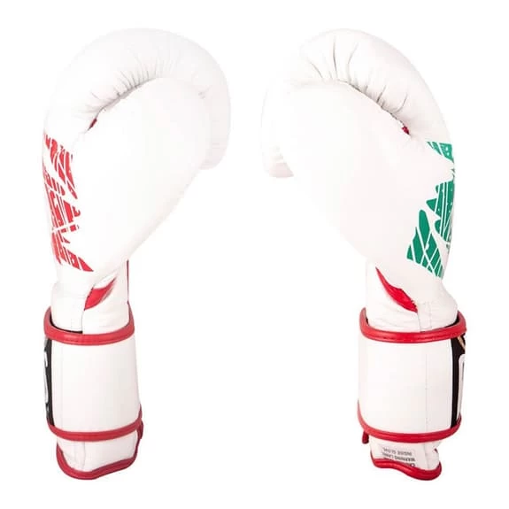 Gloves Cleto Reyes 16 Oz White Red Green 4 Gloves Cleto Reyes 16 Oz White Red Green - Image 2