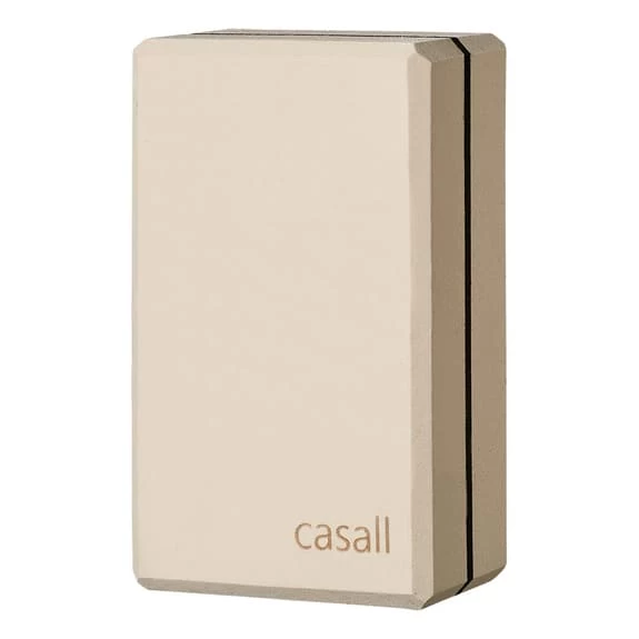 Casall Bamboo Yoga Block Beige 3 Casall Bamboo Yoga Block Beige