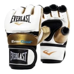 Everlast Everstrike Training Gloves White Gold