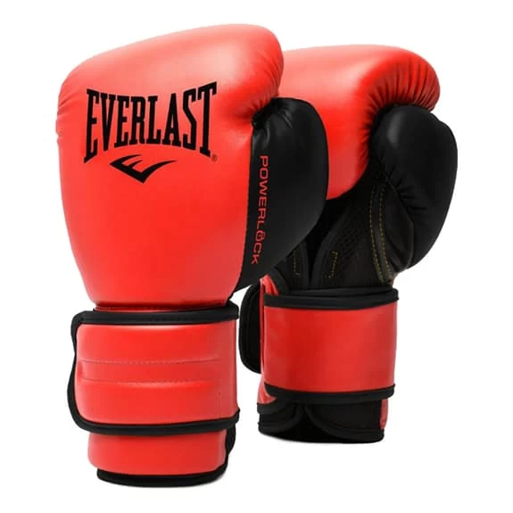 Everlast Powelock 2 Training Gloves Red Black 3 Everlast Powelock 2 Training Gloves Red Black