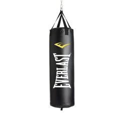 Everlast Punching Bag Nevatear Heavy 18 Kg Unpadded Black White