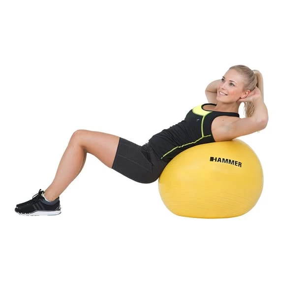 Finnlo 55 Cm Pilates Ball Yellow 6 Finnlo 55 Cm Pilates Ball Yellow - Image 4