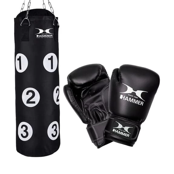 Finnlo Boxing Bag + Gloves Set 3 Finnlo Boxing Bag + Gloves Set