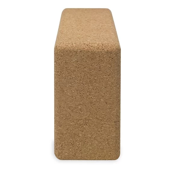 Yoga Block Gaiam Cork Brown 5 Yoga Block Gaiam Cork Brown - Image 3