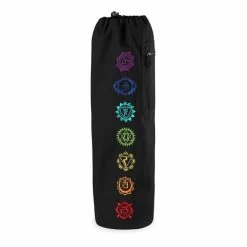 Gaiam Chakra Yoga Mat Bag Black