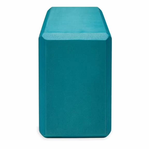 Gaiam Classic Yoga Block Turquoise Blue 4 Gaiam Classic Yoga Block Turquoise Blue - Image 2