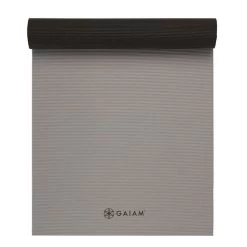 Mat Gaiam 2-Colour 6 Mm Black Grey 13 Mat Gaiam 2-Colour 6 Mm Black Grey -Sports Comprehensive gam 61329 006