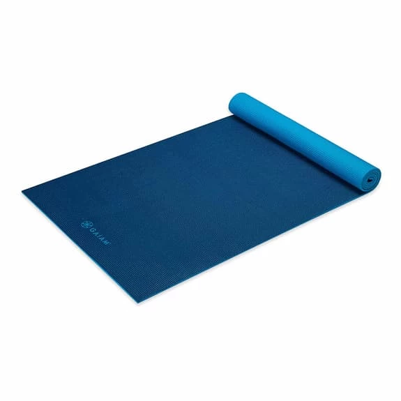 Gaiam Premium 2 Yoga Colour 6 Mm Mat Navy Blue Light Blue 5 Gaiam Premium 2 Yoga Colour 6 Mm Mat Navy Blue Light Blue - Image 3