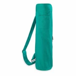 Gaiam Yoga Mat Bag Turquoise Green 6 Gaiam Yoga Mat Bag Turquoise Green -Sports Comprehensive gam 62012 002